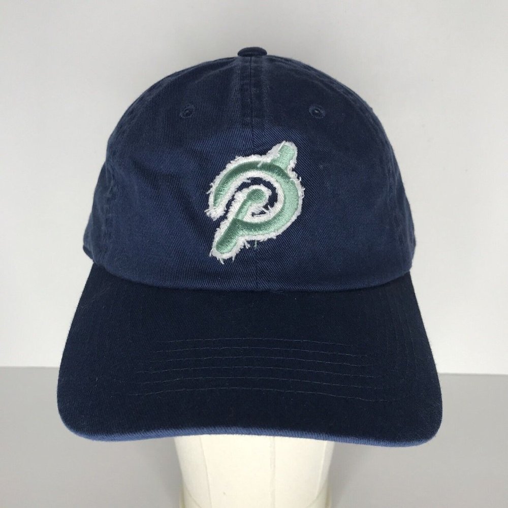 Peloton Blue Distressed Logo Adjustable Hat